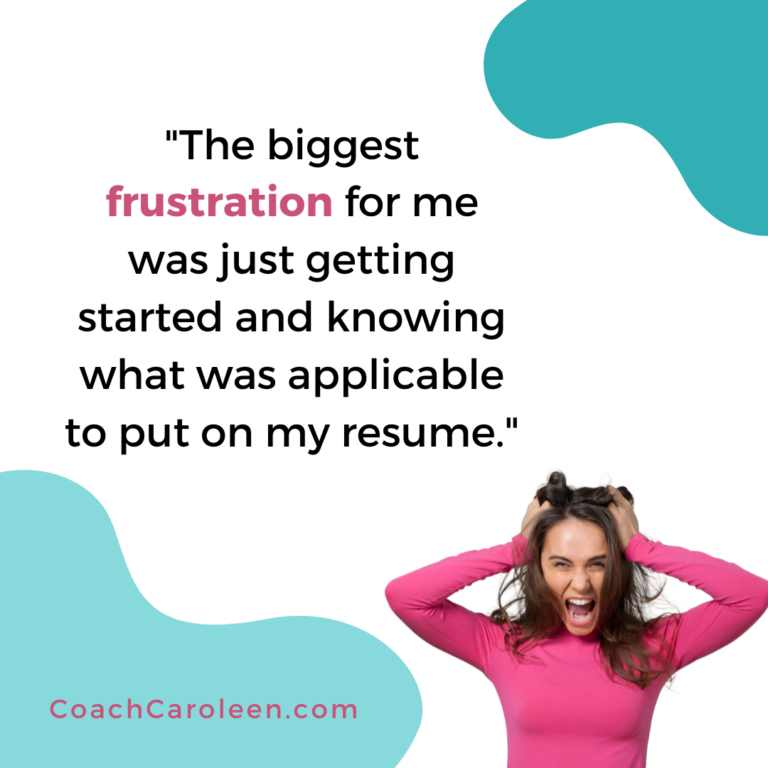2021-07-20 The biggest frustration of resume writing is getting started