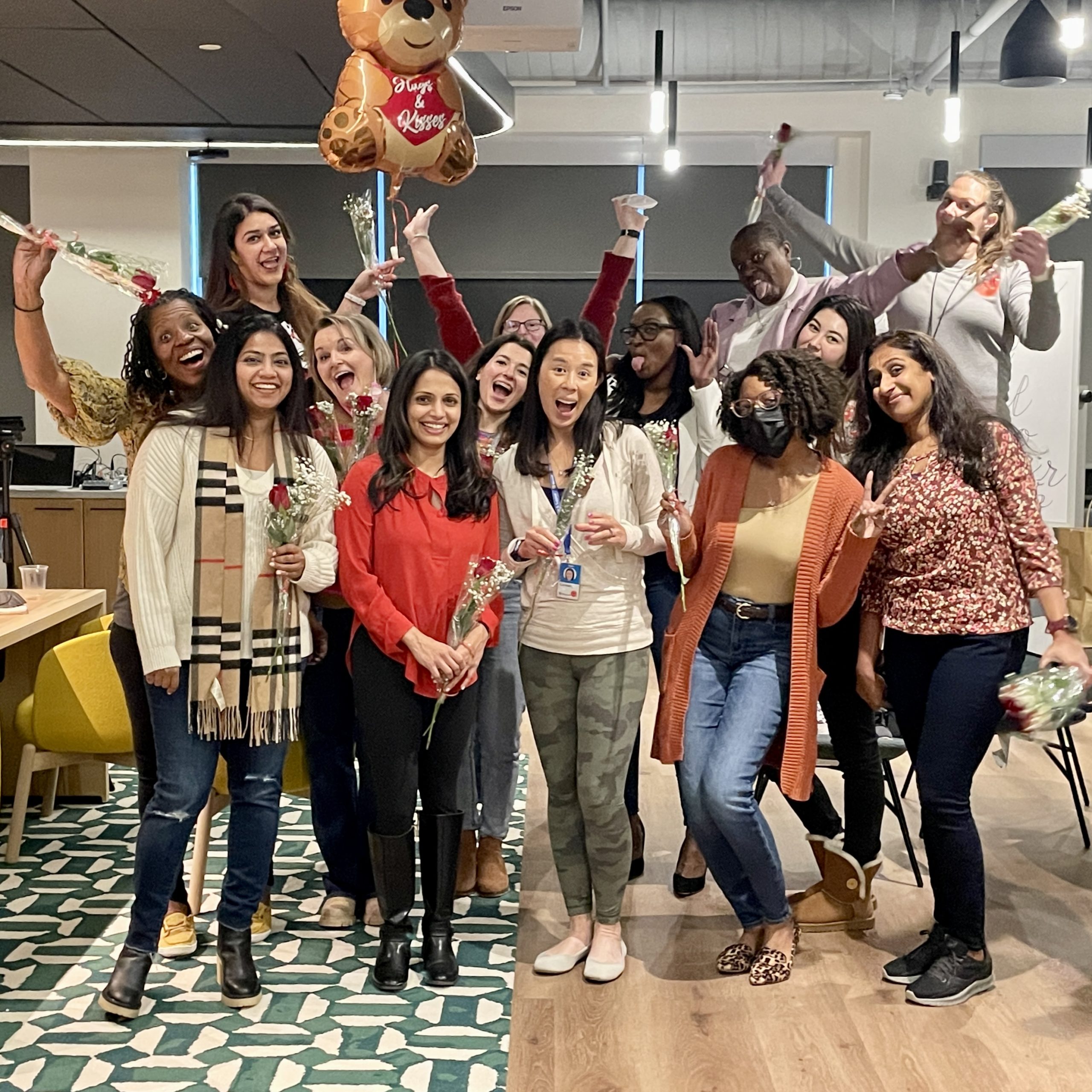 2022-03-08 Celebrating International Womens Day with Galentine's Day at Microsoft Charlotte
