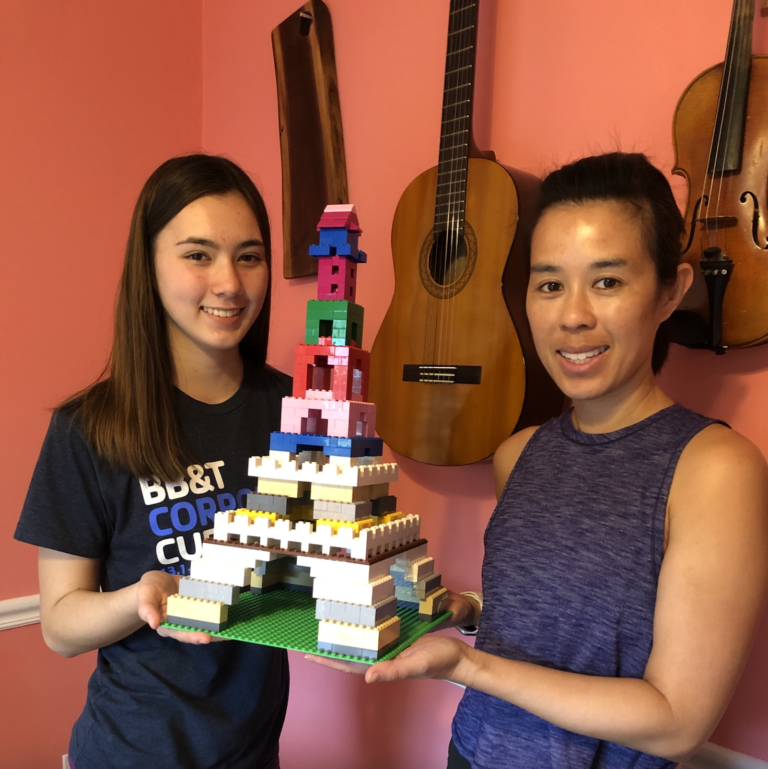 2022-03-31 Joy post #3 - Building a Lego Eiffel Tower