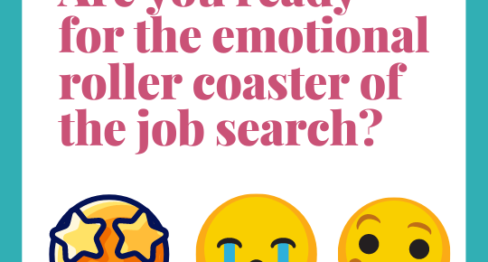 Emotional Roller Coaster of Job Search - Coach Caroleen