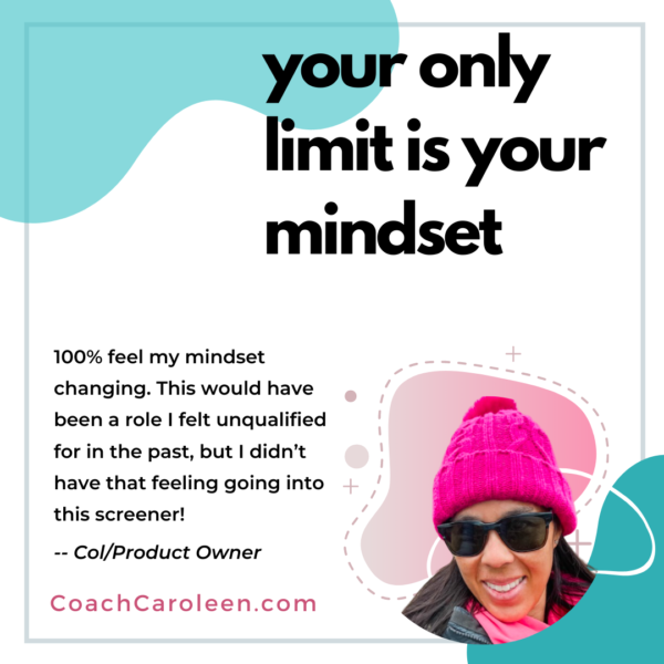 Testimonial - Your only limit is mindset