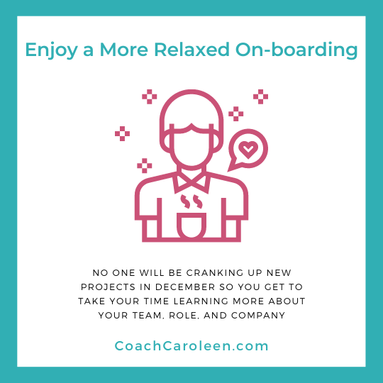 Enjoy a more relaxed onboarding by Coach Caroleen