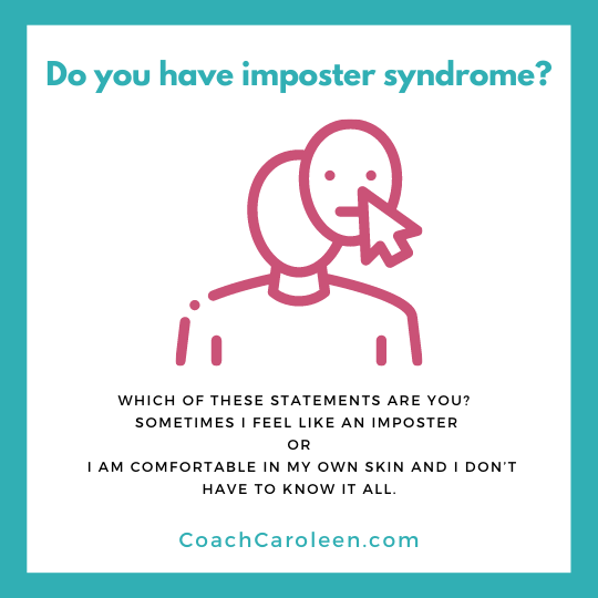 Coach Caroleen - Imposter Syndrome